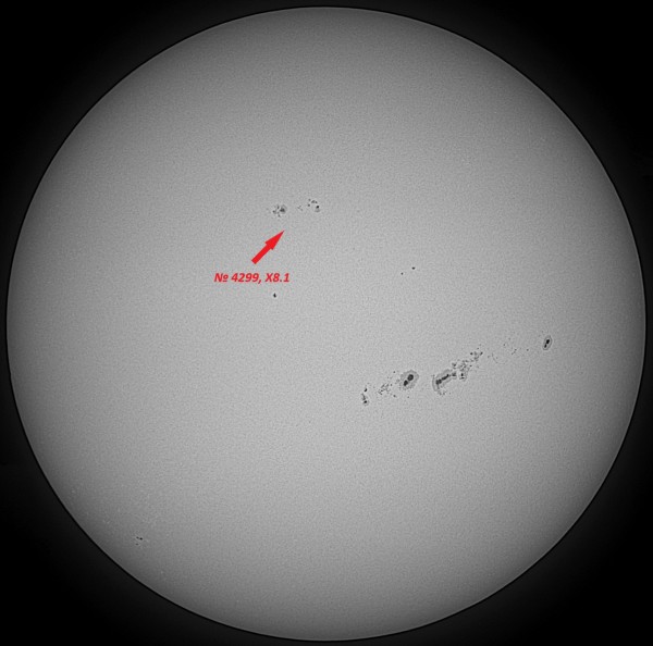 Solar activity 07.12.25