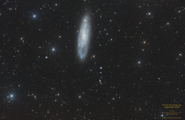 NGC 247 Needle's Eye and Burbidge's Chain