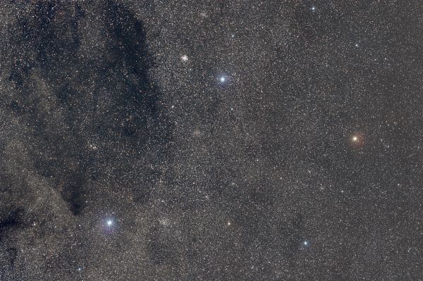 Southern Cross and the Coalsack Nebula