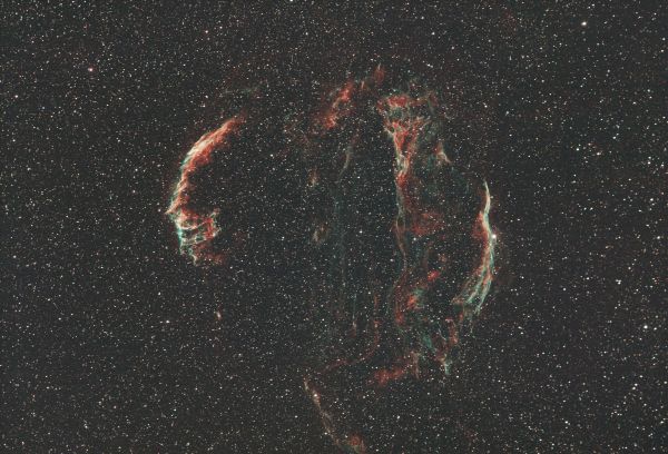 The "Fishnet" or "Veil" Nebula in Cygnus